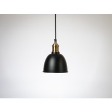 Riolight  Retro,rustik,vintage Kolidor,oda,mutfak,cafeler Için 1XE27 Duylu Tekli Metal Sarkıt Avize