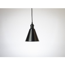Riolight  Retro3,rustik,vintage Kolidor,oda,mutfak,cafeler Için 1XE27 Duylu Tekli Metal Sarkıt Avize