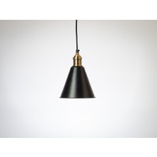 Riolight  Retro6,rustik,vintage Kolidor,oda,mutfak,cafeler Için 1XE27 Duylu Tekli Metal Sarkıt Avize