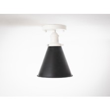 Riolight  Retro4,rustik,vintage Hol,mutfak,oda,cafe Için 1XE27 Duylu Tekli Metal Plofonyer Avize