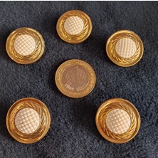 İlhan Düğme Metalize Manto Kaşe Düğmesi