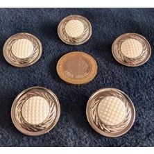 İlhan Düğme Metalize Manto Kaşe Düğmesi