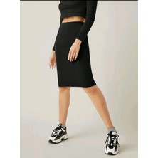 Giysi Dünyası Scuba Krep Kalem Etek