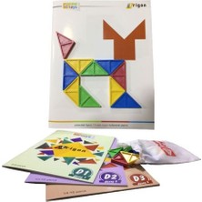 NewToys Trigon Oyunu Modern Üçgen Tangram Trigon Geometrik Zeka Oyunu