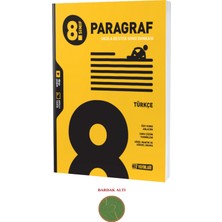 Hız Yayınları 8. Sınıf Türkçe Paragraf Soru Bankası Okul Destek Kitabı Sınav Hazırlığı İçin