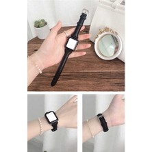 ​​​apple Watch Dikişli Deri Kordon 38MM (Seri 2 3 4 5 6 Se) K28