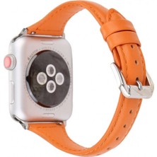 ​​​apple Watch Dikişli Deri Kordon 40MM (Seri 2 3 4 5 6 Se) K28