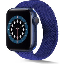 Apple Watch Örgü Solo Loop Kordon 40MM M Beden (Seri 2 3 4 5 6 Se) K38