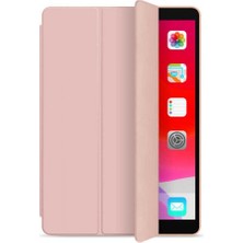 Apple iPad Pro 11 Inç 2020 2.nesil Uyku Modlu Içi Süet Pu Deri Premium Smart Tablet Kılıfı (A2228/A2068/A2230/A2231)