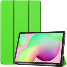 Samsung Galaxy Tab A7 Lite T225/T220 Smart Cover Standlı Arkası Şeffaf 1-1 Uyumlu Tablet Kılıfı