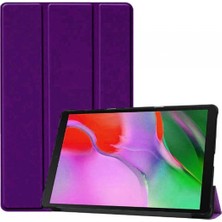 Huawei Media Pad T5 10 Inç Smart Cover Standlı Arkası Şeffaf 1-1 Uyumlu Tablet Kılıfı