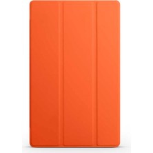 Lenovo M10 TB-X306F Gen.2 Smart Cover Standlı Arkası Şeffaf 1-1 Uyumlu Tablet Kılıfı