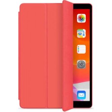 Apple iPad Air 10.9 Inç 2020 4.nesil Uyku Modlu Içi Süet Pu Deri Premium Smart Tablet Kılıfı (A2316/A2324/A2325/A2072)