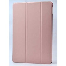 Apple iPad Air 9.7 Inç Smart Cover Standlı Arkası Şeffaf 1-1 Uyumlu Tablet Kılıfı (A1474/A1475/A1476)