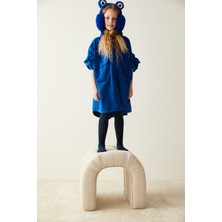 Lacivert Kız Çocuk Simli Külotlu Çorap