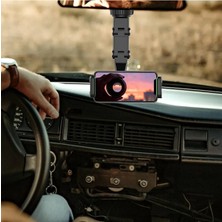 Airstorr Dikiz Aynası Telefon Tutucu,masaüstü, Koltuk Arkası Telefon Tutacağı Car Holder (Açıklamayı Okuyunuz) 360 Dikiz Tutucu