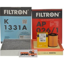 Filtron Bmw F20 Kasa 116I Periyodik Bakım Filtre Seti Filtron Marka 11427635557-13718507320-64119237555