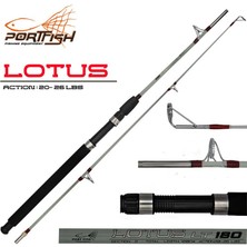 Port Fish Lotus 150 cm Metal Halkalı Tekne Kamışı