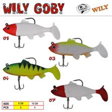 Wily Goby Sazan Silikon 8 cm 04