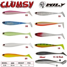 Wily Clumsy Silikon Yem 9 cm 6 gr 13