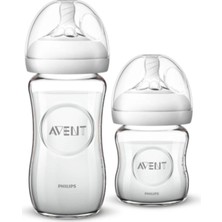 Philips Avent Cam Biberon Seti 120 ml 0-6 Ay Hızlı Akış Silikon Malzeme ile Güvenli Kullanım