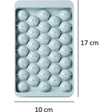 Cmt 33 Hazneli Küre Buz Kalıbı 17-10 cm