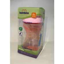 Bambino Pipetli Bardak Pembe 300 ml