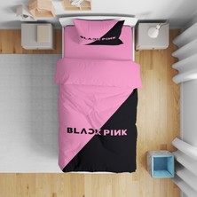 Erays Home Black Pink Tek Kişilik Nevresim Takımı