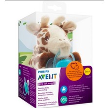 Philips Avent Ultra Soft Uyku Arkadaşlı Emzik 0-6 Ay Silikon Damaklı Yavaş Akış