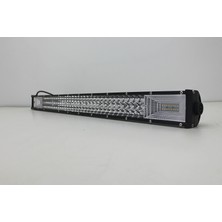 Aracım Oto Aksesuar Off-Road 80 cm Turuncu Beyaz 5 Mod 3 Sıra LED