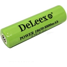 Powermaster Deleex 18650 3.7 Volt 8800 Mah Li-Ion Pil