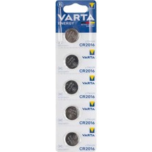 VARTA CR2016 LİTYUM PİL (5Lİ PAKET FİYATI)