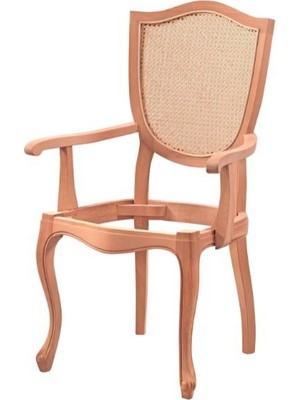 Bendegan Hasırlı Mega Kollu Sandalye