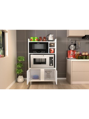 Simurg Home Simurg Çok Amaçlı Fırın Dolabı – Beyaz