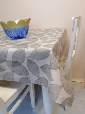 Başak Ev Tekstili Elyaflı Pvc Muşamba - Desenli Silinebilir Masa Örtüsü
