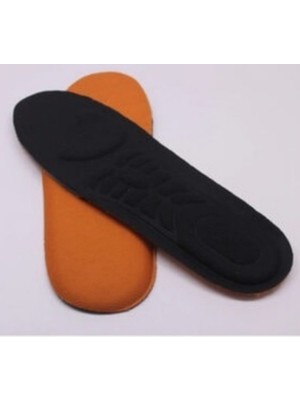 Footbed İç Tabanlık Ayakkabı Tabanlığı Ortopedik Ürün (Siyah Renk)