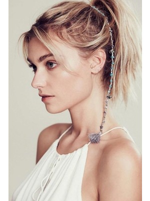 Citrine Saç Zinciri