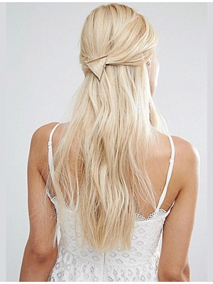 Üçgen Klipsli Toka Altın