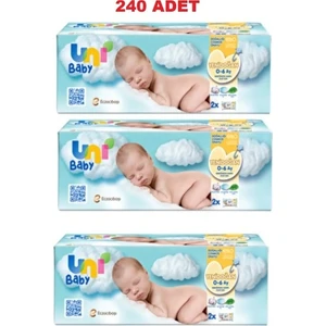 Uni Baby Yenidoğan Islak Mendil 6X40