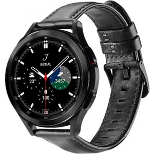 Polham Hermes Loop Samsung Galaxy Watch 22MM ve Huawei Gt2-Gt3-Magic 2 46MM Için Deri Kayış Kordon