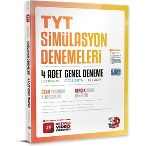 3D Yayınları TYT 4'lü Simülasyon Genel Denemeleri
