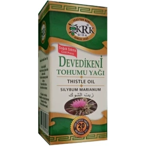 Krk Gıda Soğuk Sıkım Devedikeni Tohumu Yağı 20 ml