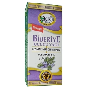 Krk Gıda Distilasyon Saf Biberiye Uçucu Yağı 20 ml