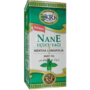 Krk Gıda Distilasyon Saf Nane Uçucu Yağı 20 ml