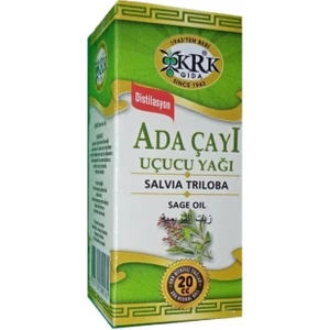 Krk Gıda Distilasyon Saf Ada Çayı Uçucu Yağı 20 ml