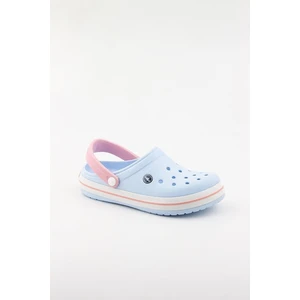 Akınalbella Kadın Sandalet Terlik Mavi Pembe