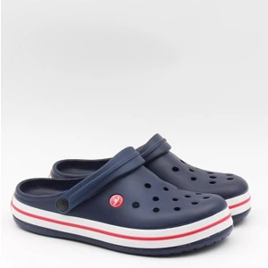 Akınalbella Kadın Sandalet Terlik Lacivert