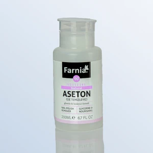 Profesyonel Oje Temizleyici Aseton Naturel Pompalı 200 ml 90 Derece