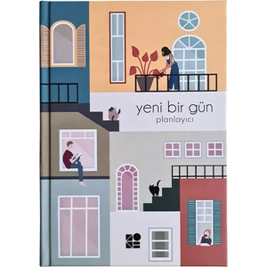 Zone Design Yeni Bir Gün Süresiz ve Tarihsiz Sert Kapaklı Planlayıcı Ajanda