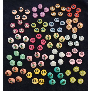 İlhan Düğme Karma Bebek Düğmesi ( 10 ) 100 Adet